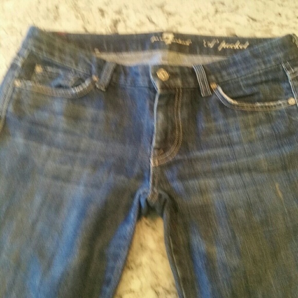 7 for all Mankind A Pocket Jeans Bootcut EUC 29 C2 - Picture 4 of 8